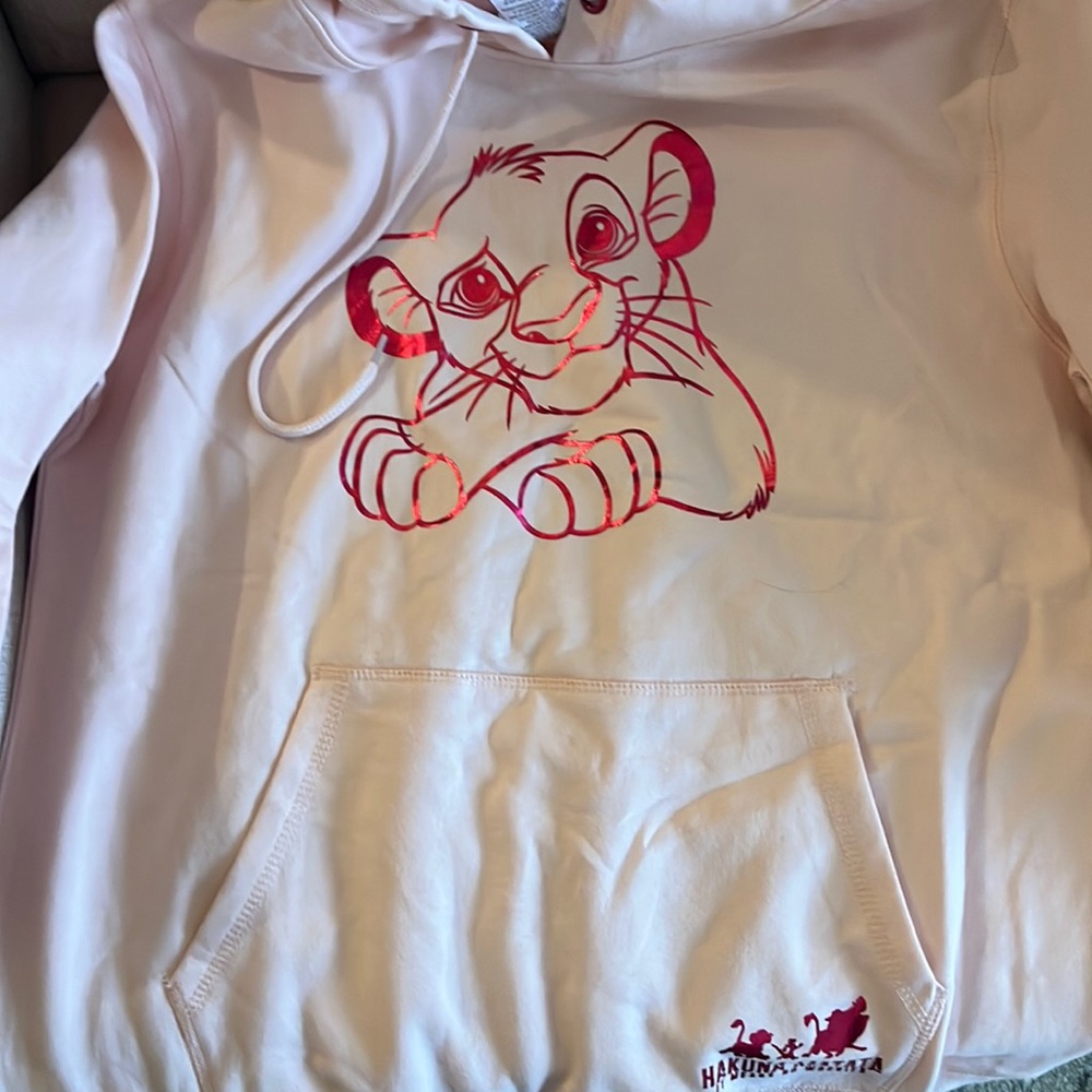 Pink Disney hoodie